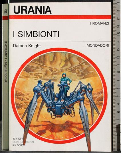 I Simbionti - Damon Knight - copertina