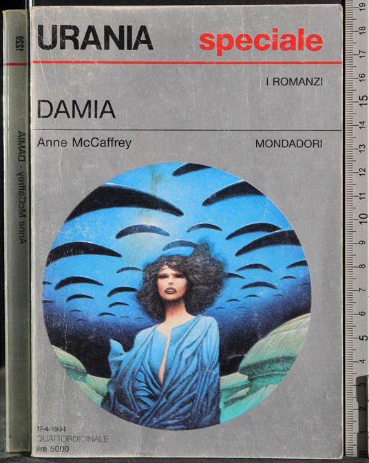 Damia - Anne McCaffrey - copertina