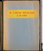 Il carme secolare e 25 odi. Traduzione di Nicosia