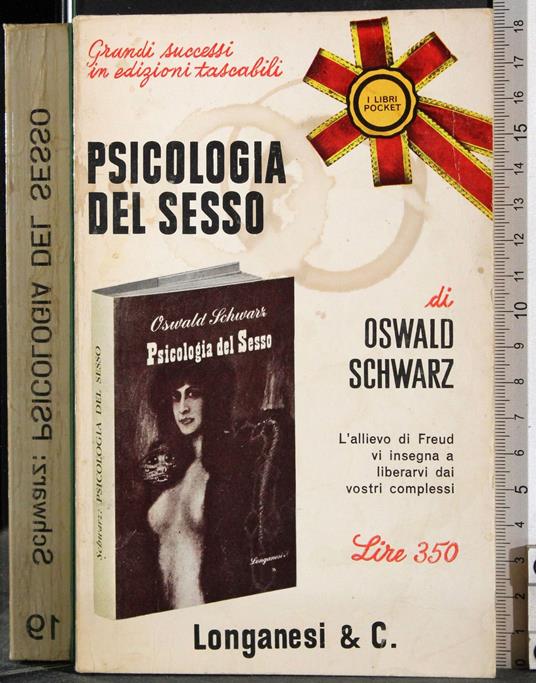 Psicologia del sesso - Oswald Schwarz - copertina