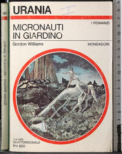 Micronauti in giardino - Gordon Williams - copertina