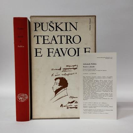 Teatro e favole - Aleksandr Puskin - copertina