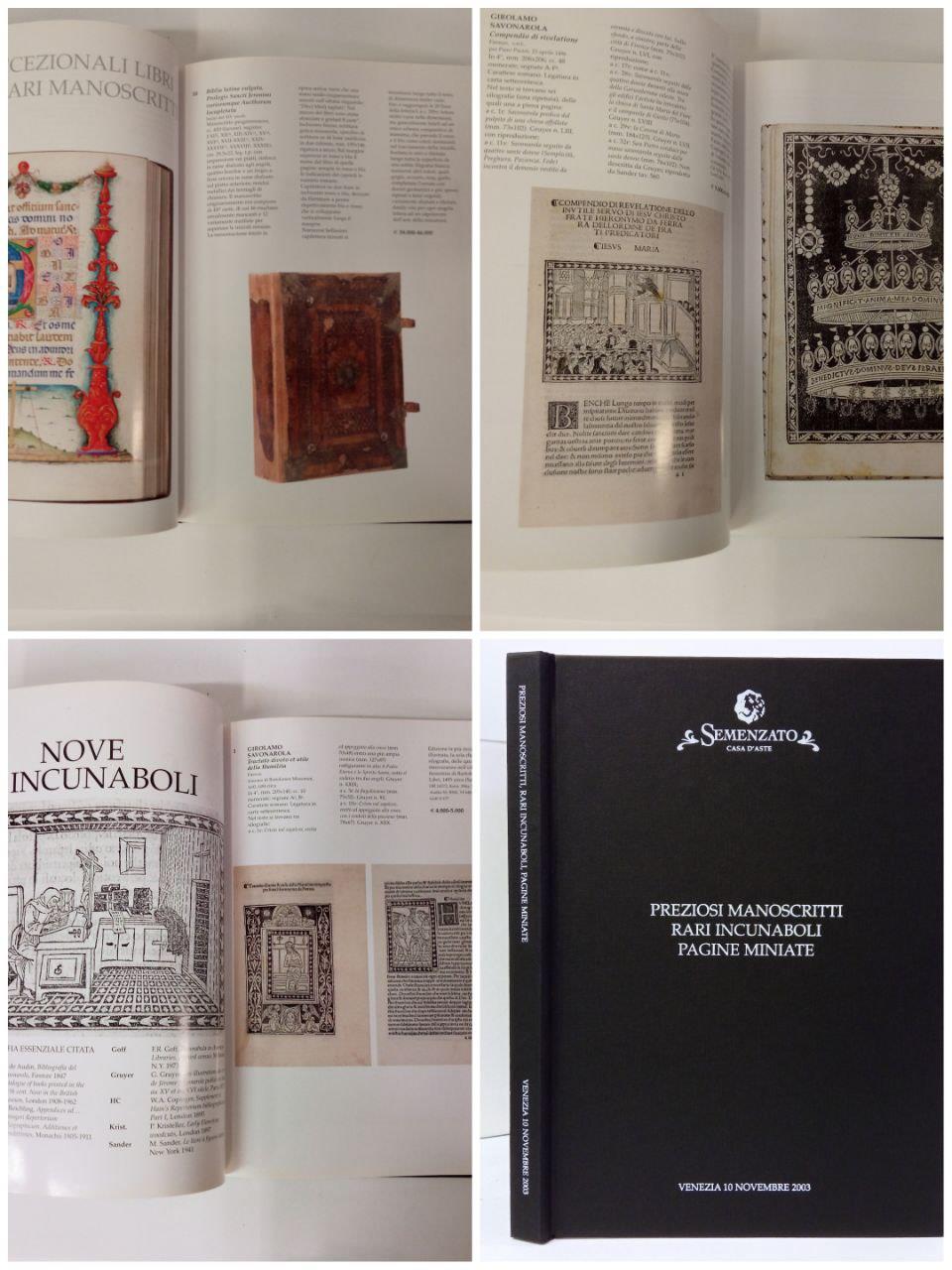 Preziosi manoscritti, rari incunaboli, pagine miniate. Asta a Venezia, Abbazia di San Gregorio