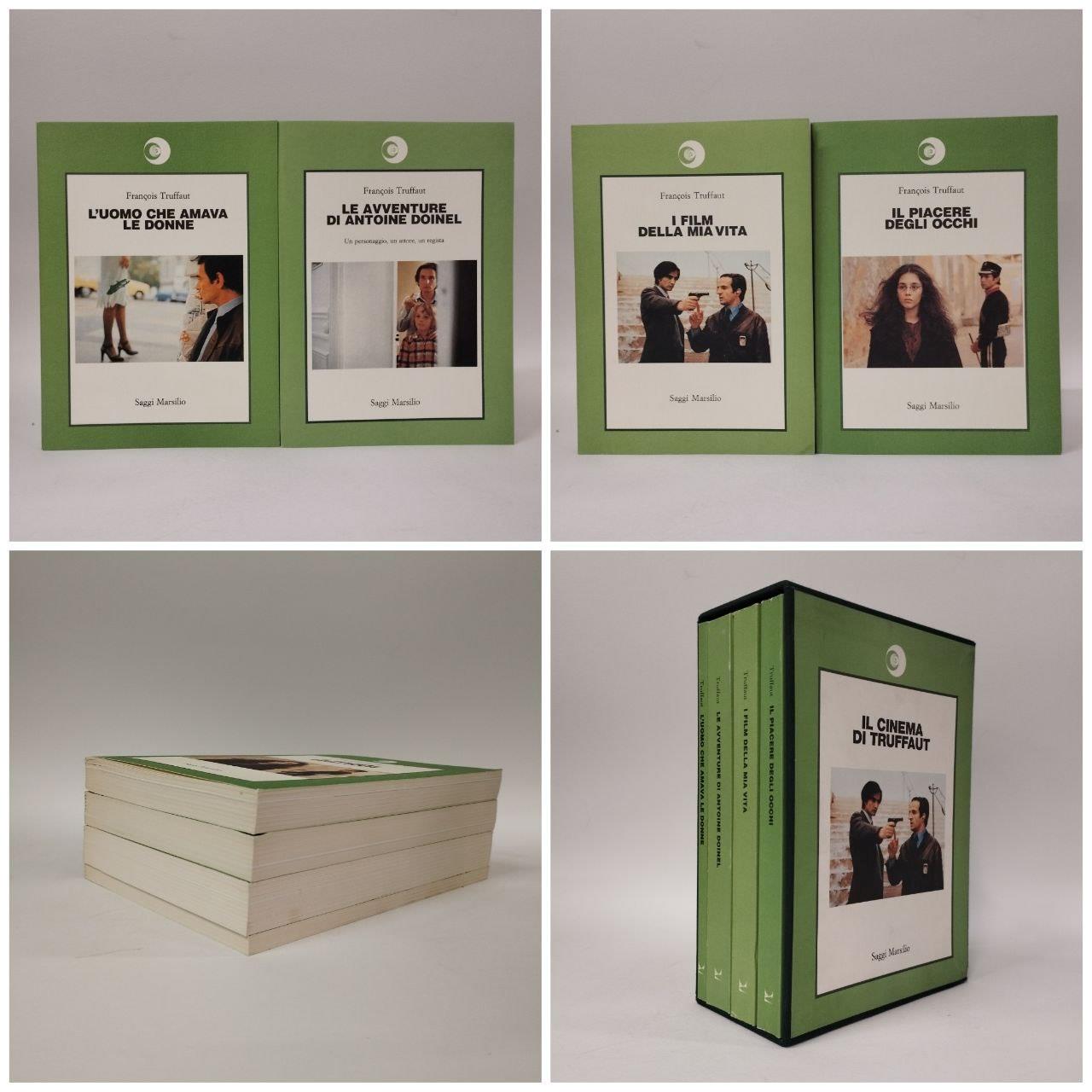 Il cinema di Truffaut. (L'uomo che amava le donne. Cineromanzo, Le avventure di Antoine Doinel, Un personaggio, un attore, un regista. I film della mia vita, Il piacere degli occhi)