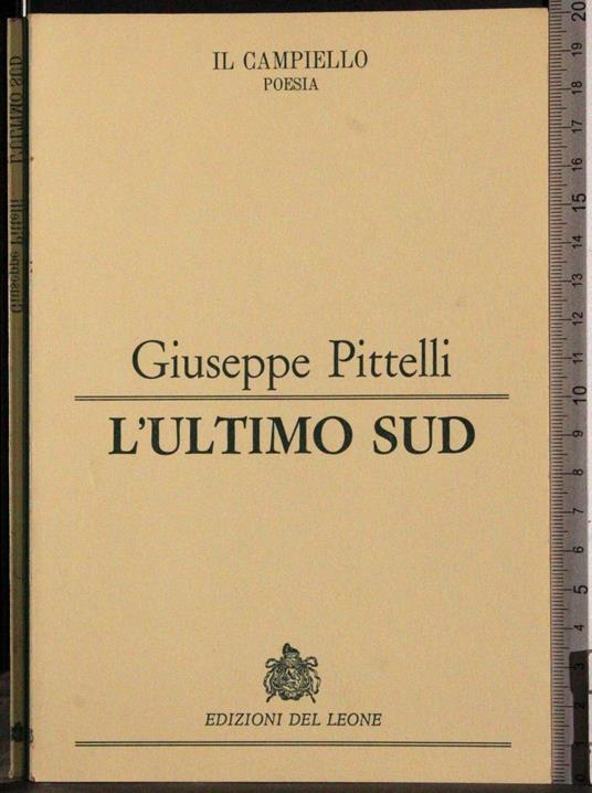 L' ultimo Sud - Giuseppe Pittello - copertina