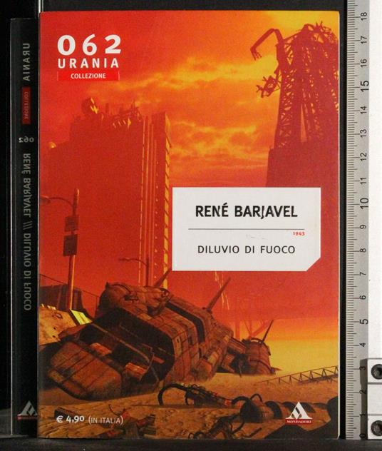 Diluvio di fuoco - René Barjavel - copertina