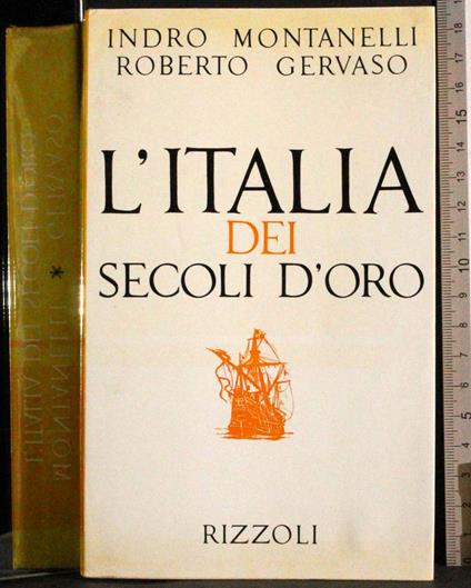 L' Italia dei secoli d'oro - copertina