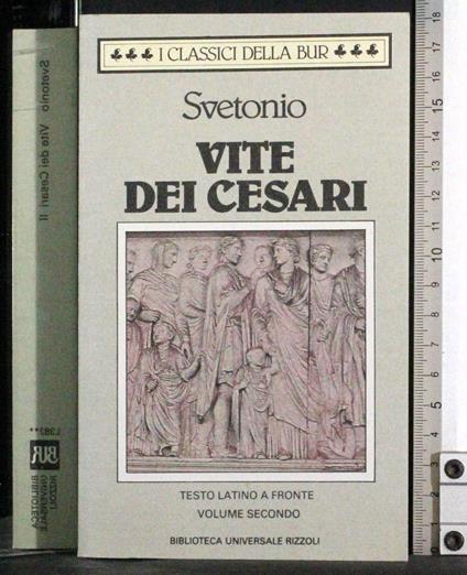 Vite dei Cesari. Vol 2 - copertina