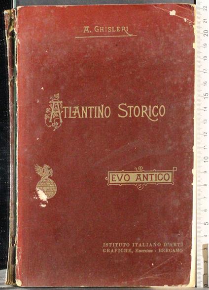 Atlantino Storico. Evo antico - copertina