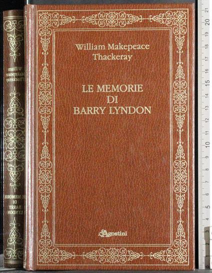 Le memorie di Barry Lyndon - copertina