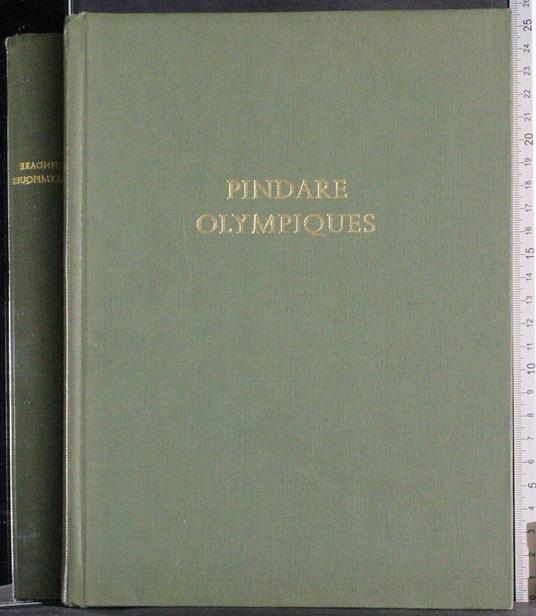 Pindare olympiques Reproduction vaticanus graecus 1312 - copertina