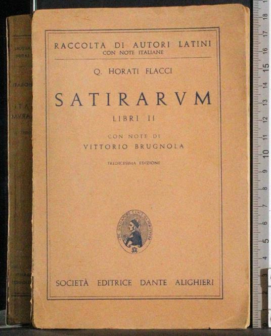Satirarum. Libri II - copertina