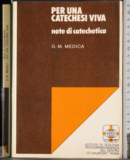 Per una catechesi viva. Note di catechetica - copertina