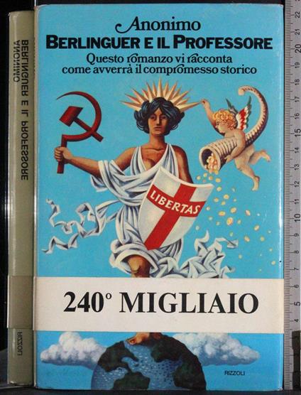 Berlinguer e il professore - Anonimo - copertina