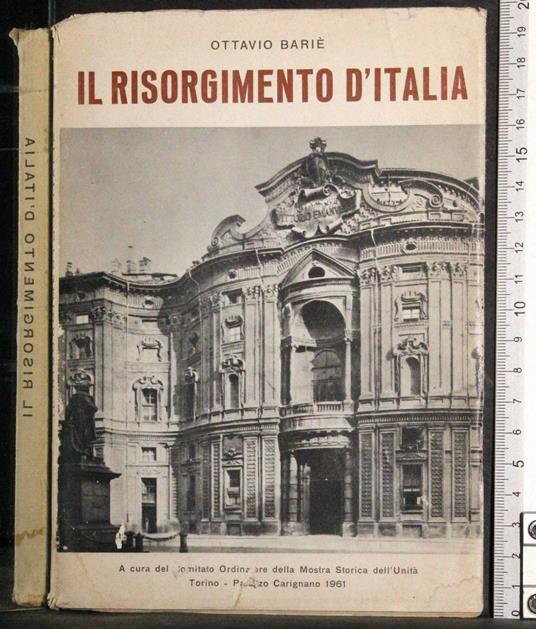 Il risorgimento d'Italia - Ottavio Barié - copertina