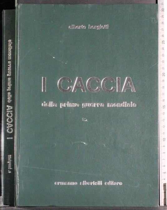 I Caccia dalla prima guerra mondiale - Alberto Borgiotti - copertina