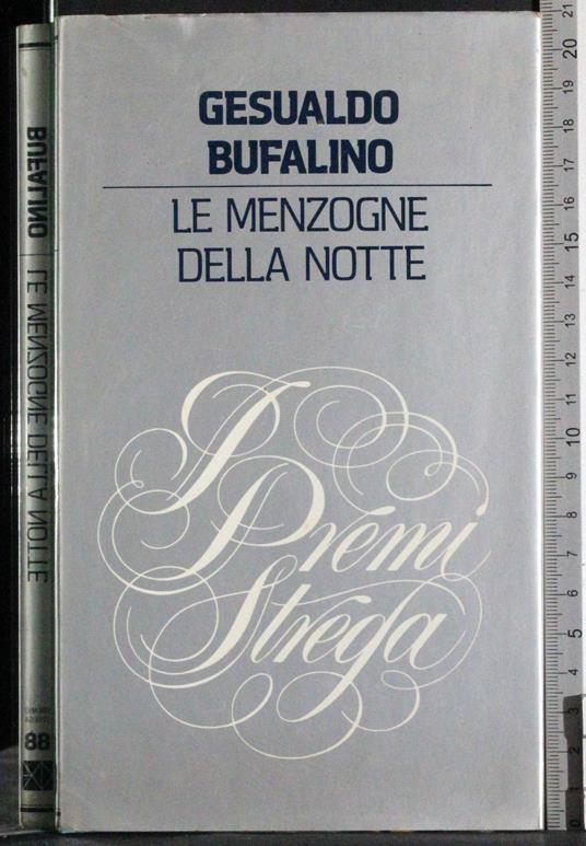 Le menzogne della notte - Gesualdo Bufalino - copertina