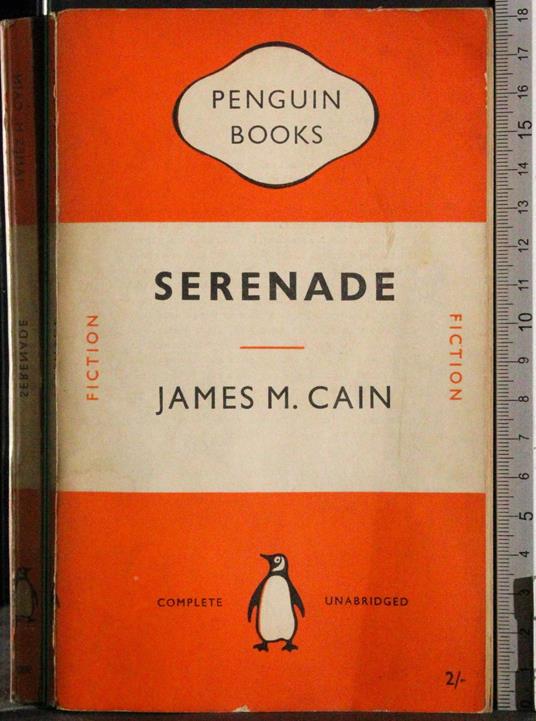 Serenade - James Cain - copertina