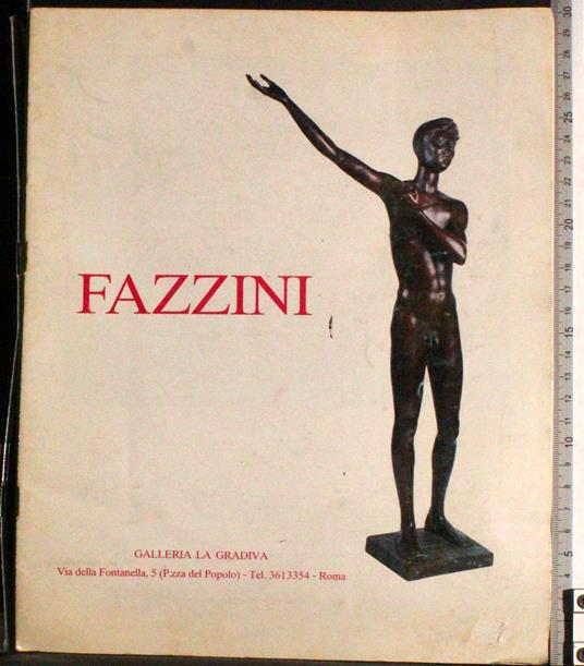 Fazzini - copertina