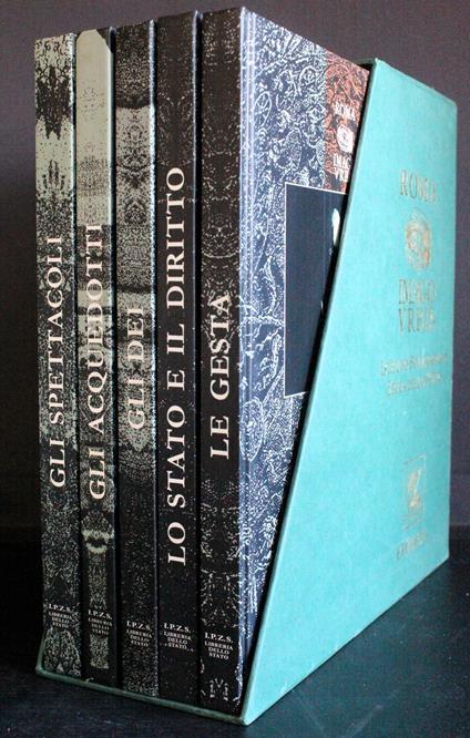 Roma. Imago Urbis. 5 Volumi - copertina