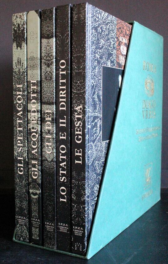 Roma. Imago Urbis. 5 Volumi - copertina