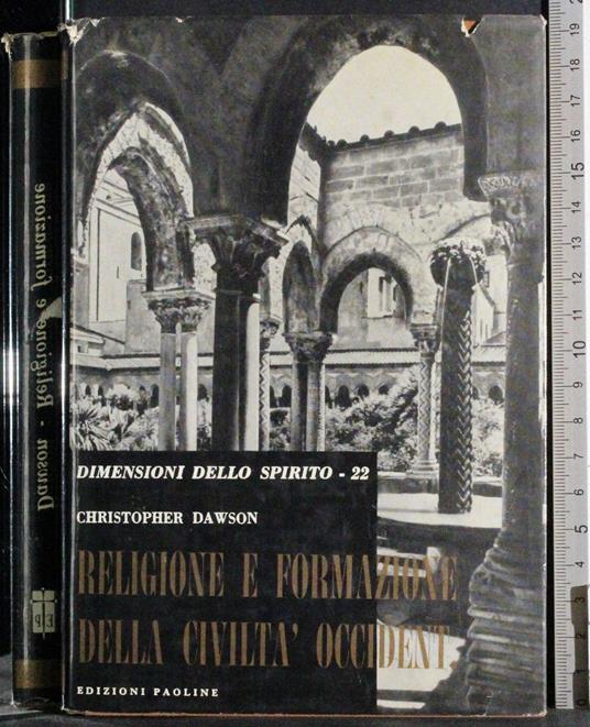 Religione e formazione della civiltà occidentale - Christopher Dawson - copertina