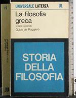 filosofia greca Vol 2