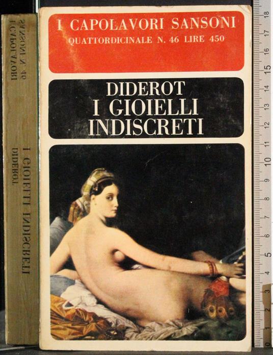 I gioielli indiscreti - Denis Diderot - copertina