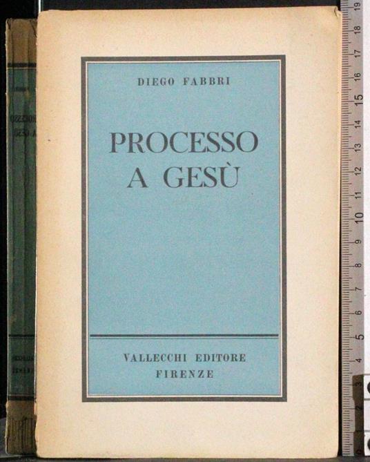 Processo a gesù - Diego Fabbri - copertina