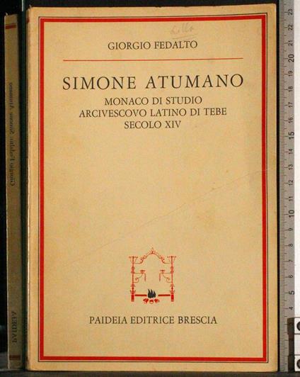 Simone Atumano - Giorgio Fedalto - copertina