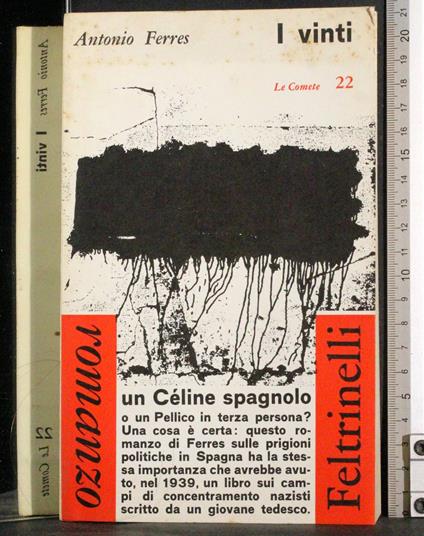 Le comete 22. I vinti - Antonio Ferres - copertina