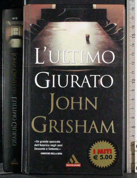 L' ultimo giurato - John Grisham - copertina