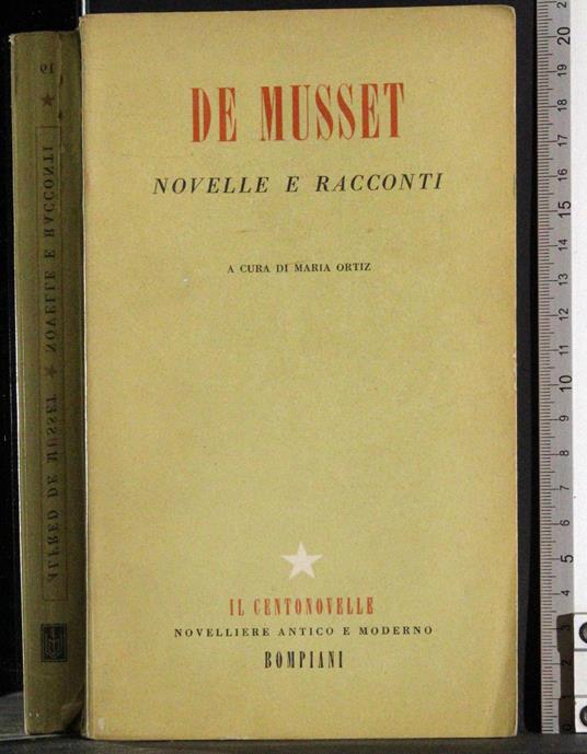 Il centonovelle. Novelle e racconti - Alfred de Musset - copertina