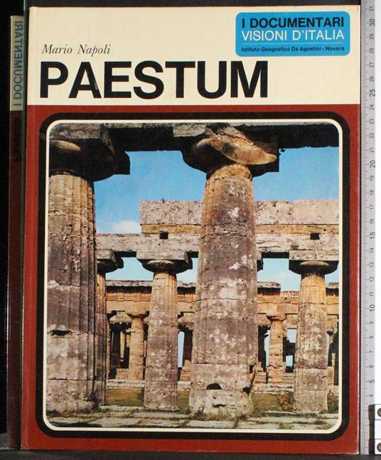 I documentari. Visioni d'Italia. Paestum - Mario Napoli - copertina