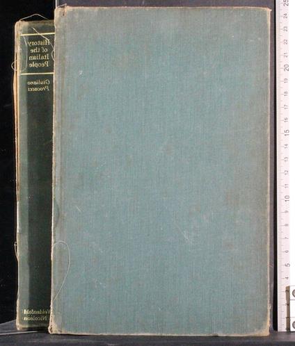 History of the Italian People - Giuliano Procacci - copertina