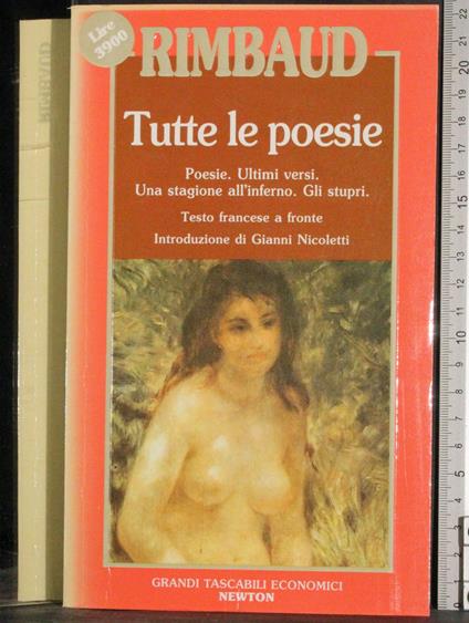 Tutte le poesie - Arthur Rimbaud - copertina