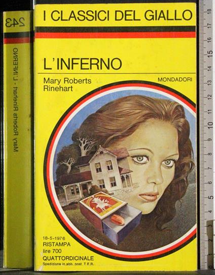 L' inferno - Mary Roberts Rinehart - copertina