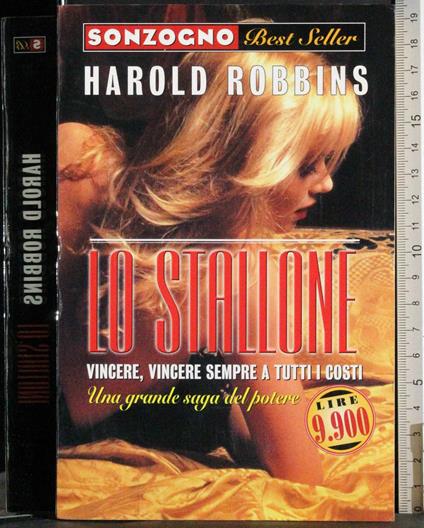 Lo stallone - Harold Robbins - copertina