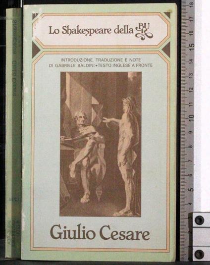 Giulio Cesare - William Shakespeare - copertina