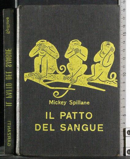 Il patto del sangue - Mickey Spillane - copertina