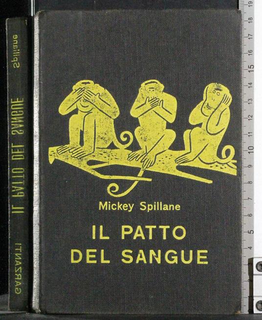 Il patto del sangue - Mickey Spillane - copertina