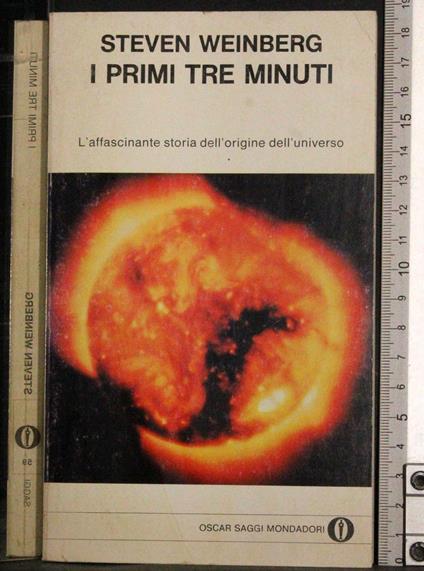 I primi tre minuti - Steven Weinberg - copertina