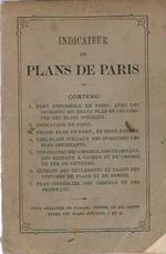Indicateur et Plans de Paris