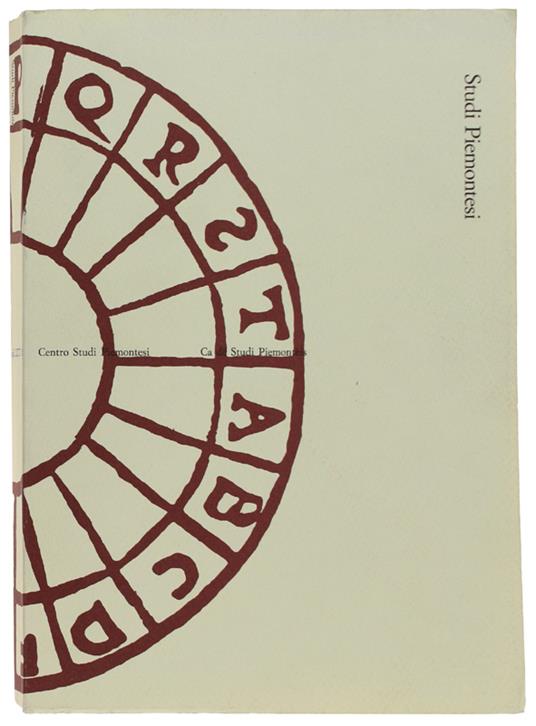 STUDI PIEMONTESI. Vol. XXVI - 1997, fasc. 2 - Autori vari. - Centro Studi Piemontesi, - 1997 - copertina