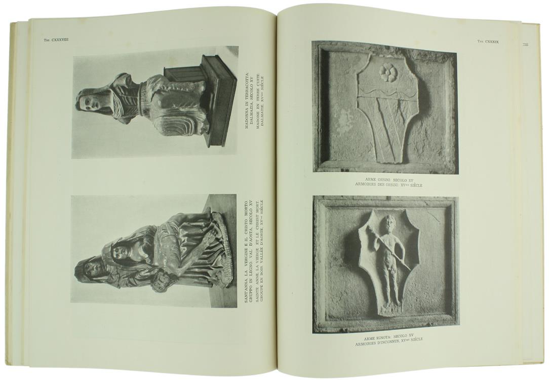 CATALOGUE DE LA COLLECTION PISA. Deuxième Volume: PLANCHES. - Soc. An. Leonardo, - 1937