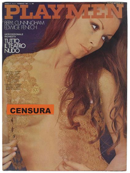 PLAYMEN - Gennaio 1972  [come nuovo] - Tattilo editrice, - 1972 - copertina