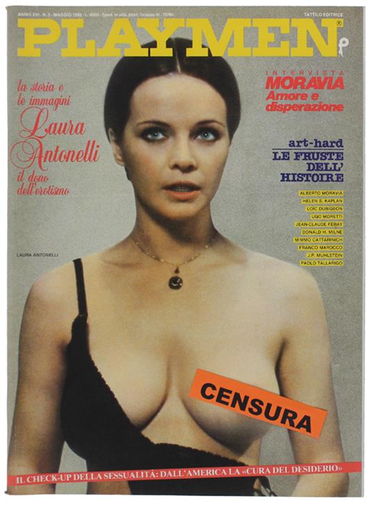PLAYMEN - Ottobre 1982: Eleonora Vallone [come nuovo] - Tattilo editrice, - 1982 - copertina