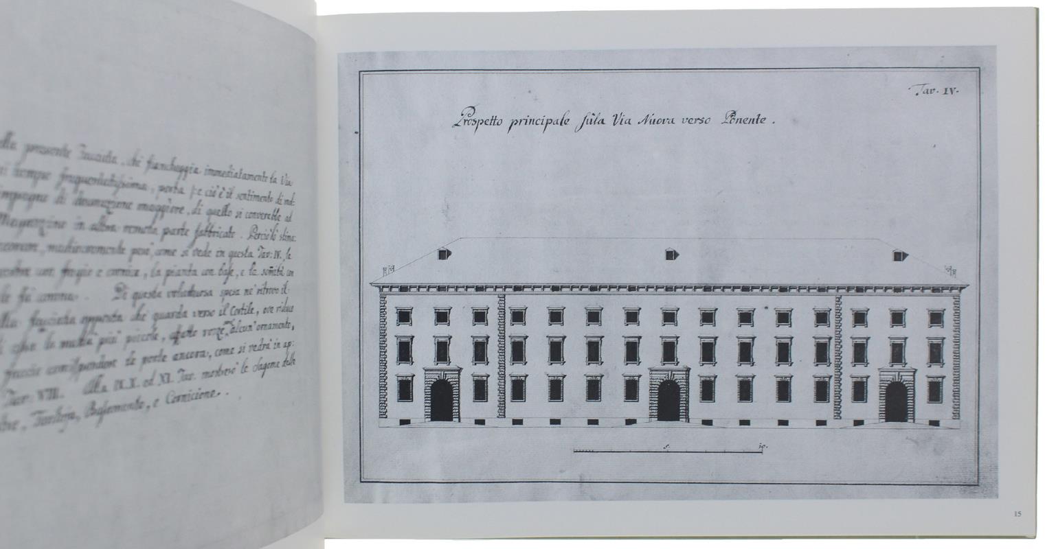 PROGETTO DI UN MAGAZZINO DA GRANO PER LA CITTA' DI ROVEREDO - MDCCLXXI. - Rosmini Ambrogio. - Manfrini Editori, Annali Roveretani, serie anastatiche n. 2 - 1998