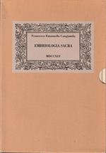 Embriologia sacra - volume in cofanetto editoriale