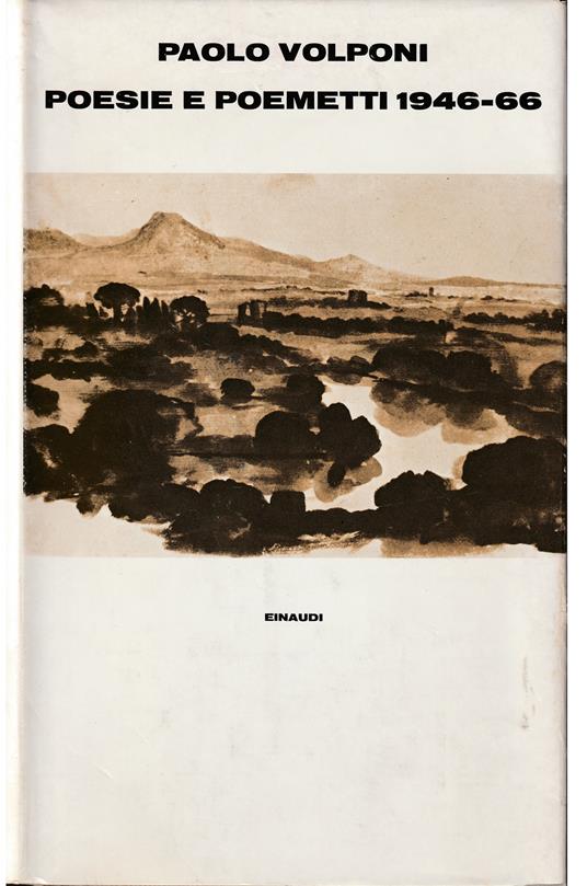 Poesie e poemetti 1946-66 - copertina